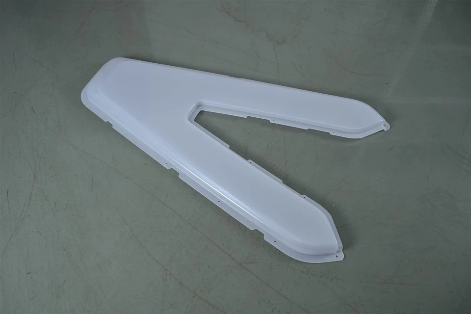 Custom Acuum Formed Wing Plastic Enclosure Lampshade Housing